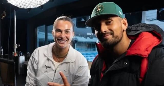 Kyrgios über Sabalenka: 'Es ist lustig, dass sie glaubt, sie kann mich schlagen'