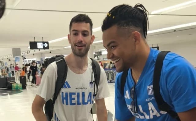 Greek Athletics Team Arrives in Japan for World Championship Prep