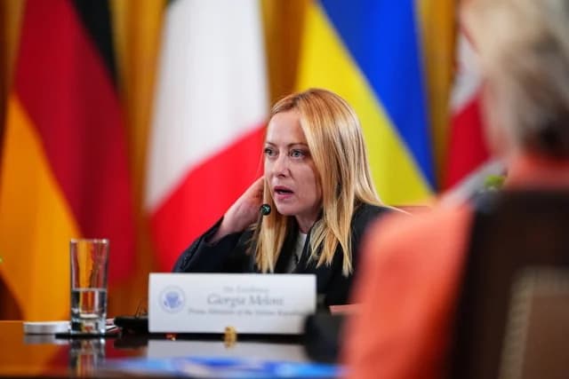 Meloni: Italy will not send troops to Ukraine