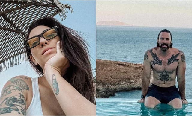 Evridiki Valavani & Grigoris Morgan: Erster Urlaub mit Sohn in Kythnos