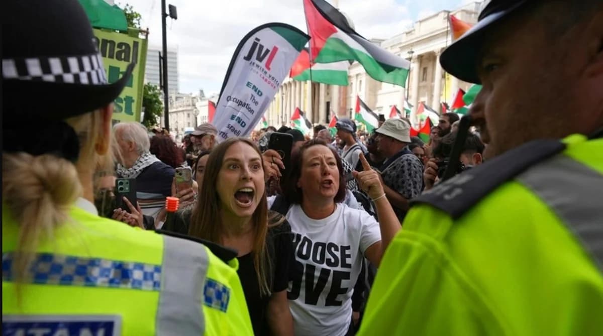 London: Massenverhaftungen bei Kundgebung für Palestine Action