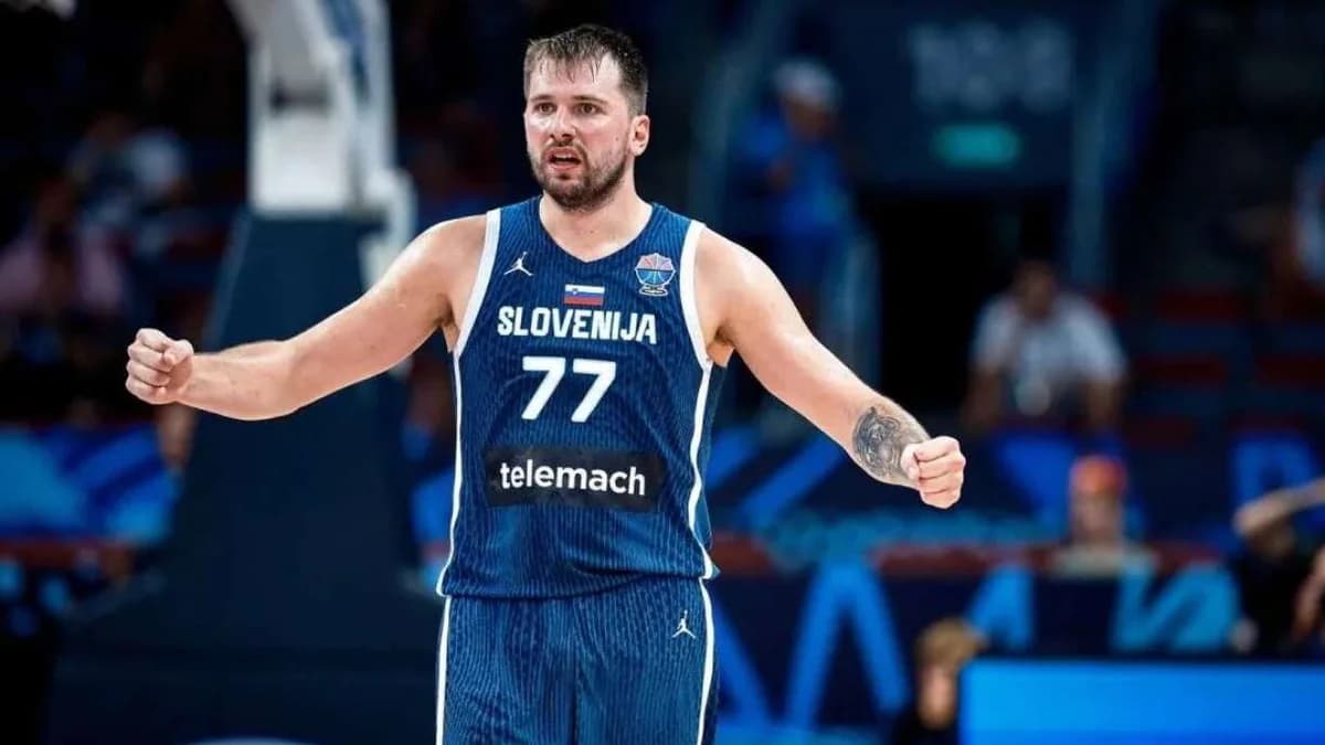 Dončić anota 42 y Eslovenia avanza sobre Italia