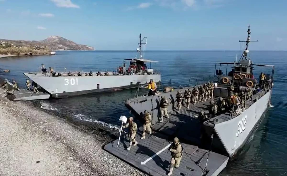 Turkish Exercise "Mediterranean Storm" in occupied Cyprus