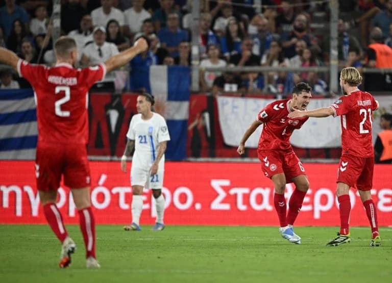Δανία - Ελλάδα: Ο Κρίστενσεν διπλασίασε τα τέρματα (vid)