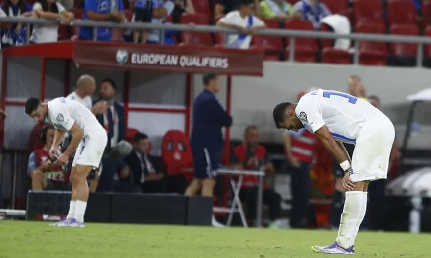Εθνική Ελλάδος: Ήττα 3-0 από τη Δανία στον δρόμο για το Μουντιάλ