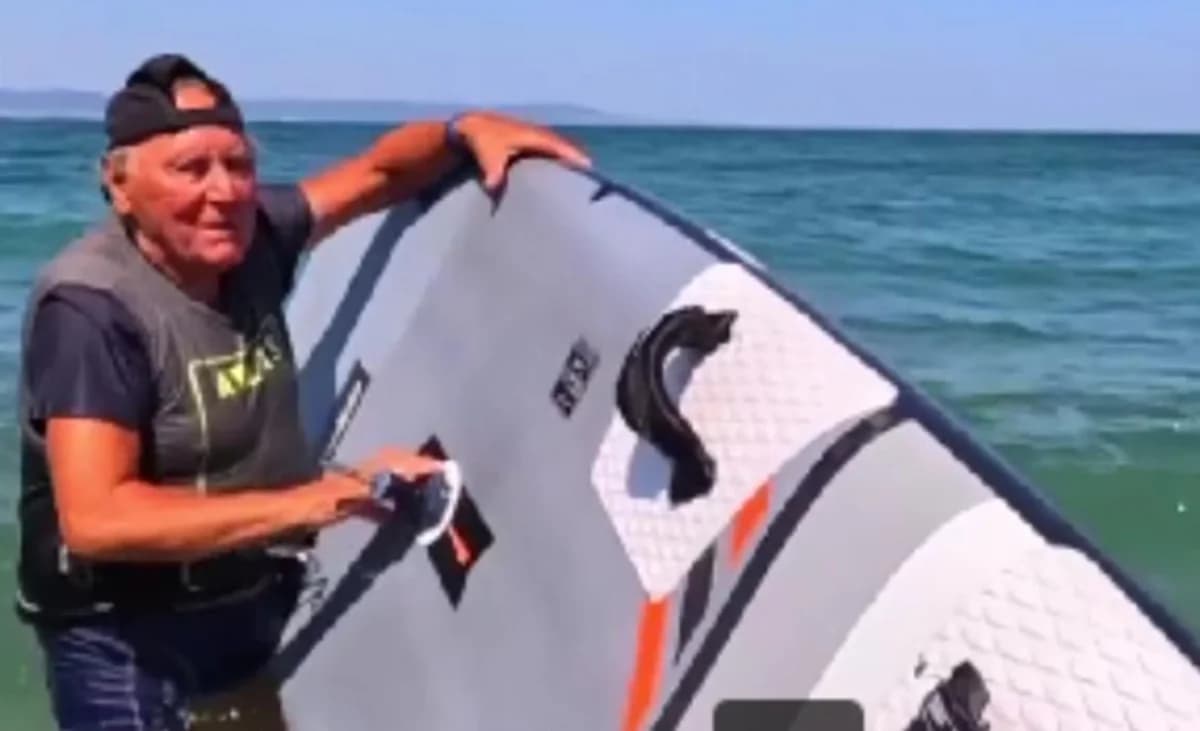 VIDEO: 82-year-old Math Professor Goes Viral for Surfing