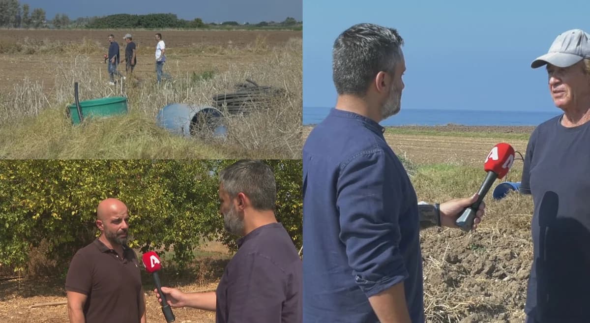 Κύπριοι γεωργοί σε απόγνωση λόγω έλλειψης νερού