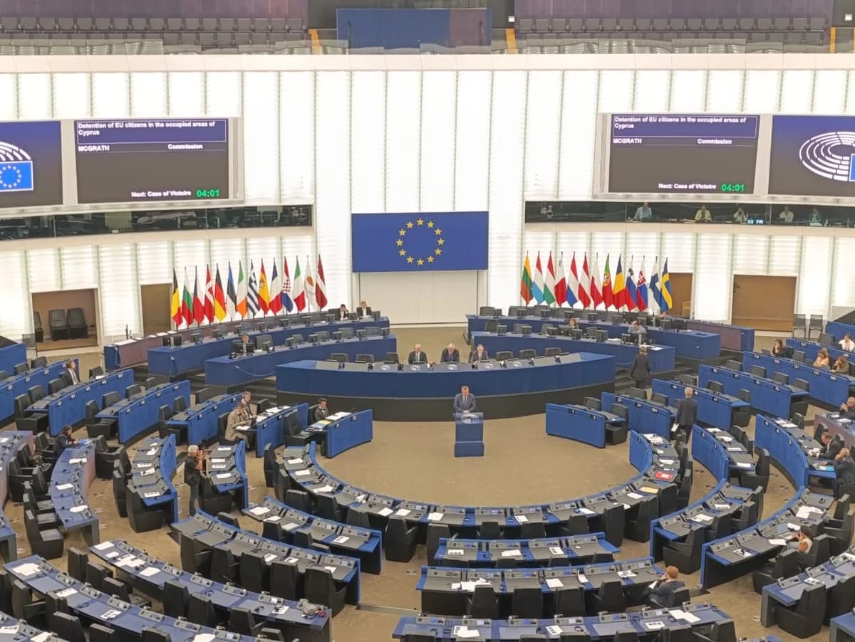 Parlamento Europeo debate detención de cinco grecochipriotas