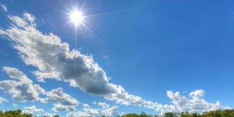 Tiempo mayormente despejado - Aumento de nubes locales el domingo y el lunes