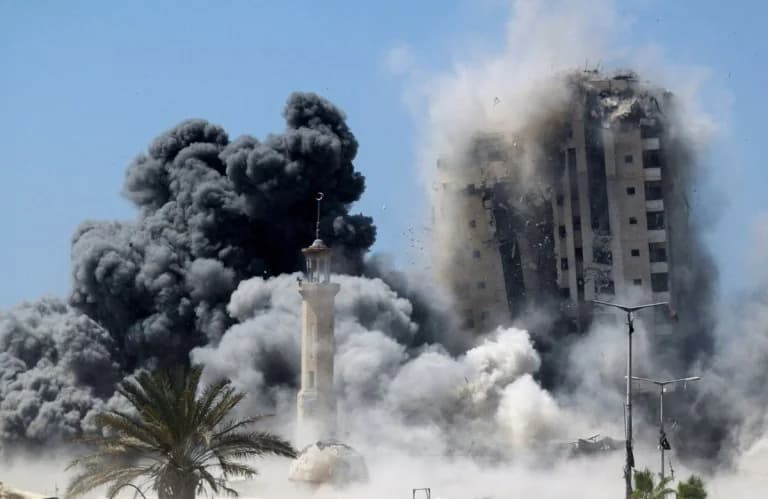 Gaza: Israelische Bombardierung von Hochhäusern – Zeugenaussagen von Bewohnern
