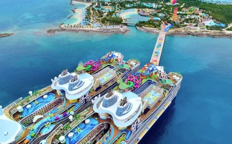 Icon of the Seas: Τρία νέα κρουαζιερόπλοια στο ίδιο μέγεθος