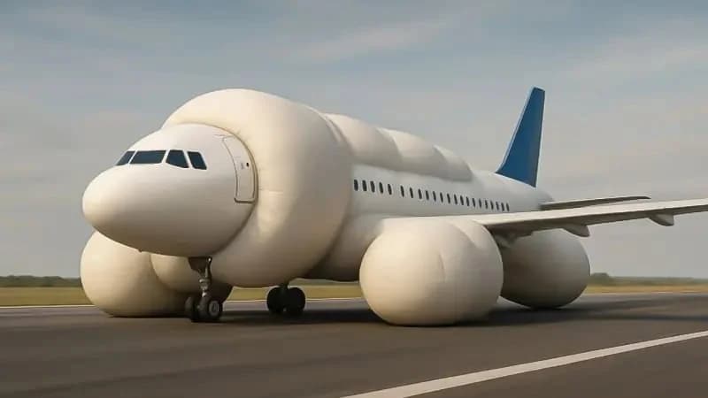 Studenten aus Dubai schlagen Airbags für Flugzeuge vor