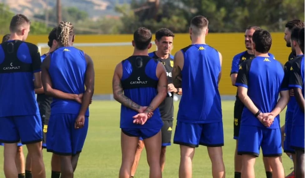 Aris: Jimenez's first word to the players