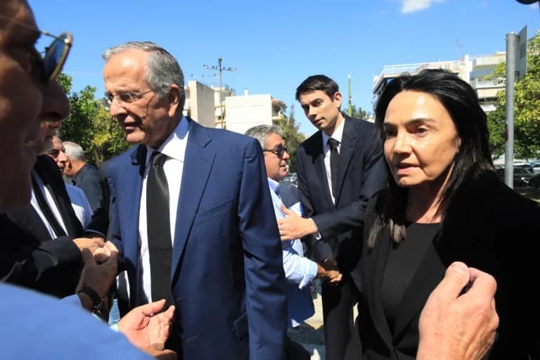 Gedenkgottesdienst für Lena Samara auf dem Ersten Athener Friedhof