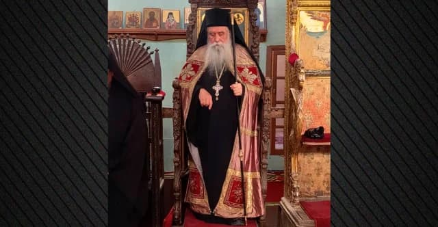הר סיני: ארכימנדריט סימאון פאפאדופולוס ארכיבישוף חדש