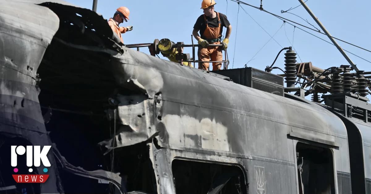 רוסיה: רכבות ירדו מהפסים, הרוג אחד - אוקראינה טוענת לחבלה