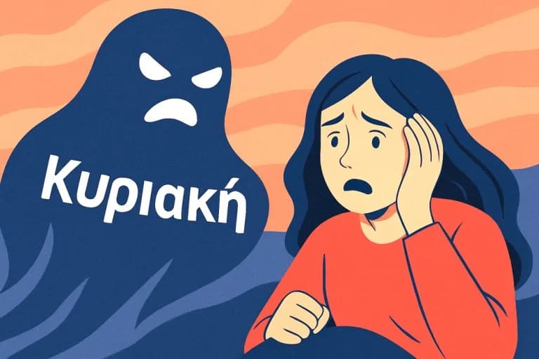 Sunday Scaries: Γιατί το άγχος μας κλέβει την Κυριακή;