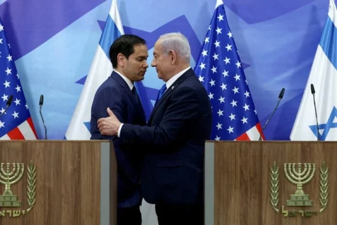 Rubio und Netanjahu treffen sich in Jerusalem inmitten des Gaza-Konflikts