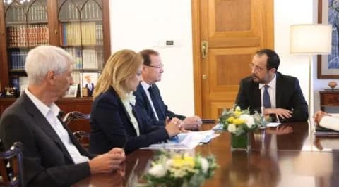הנשיא כריסטודולידיס קיבל את דו"ח נציבות שירות המדינה לשנת 2024