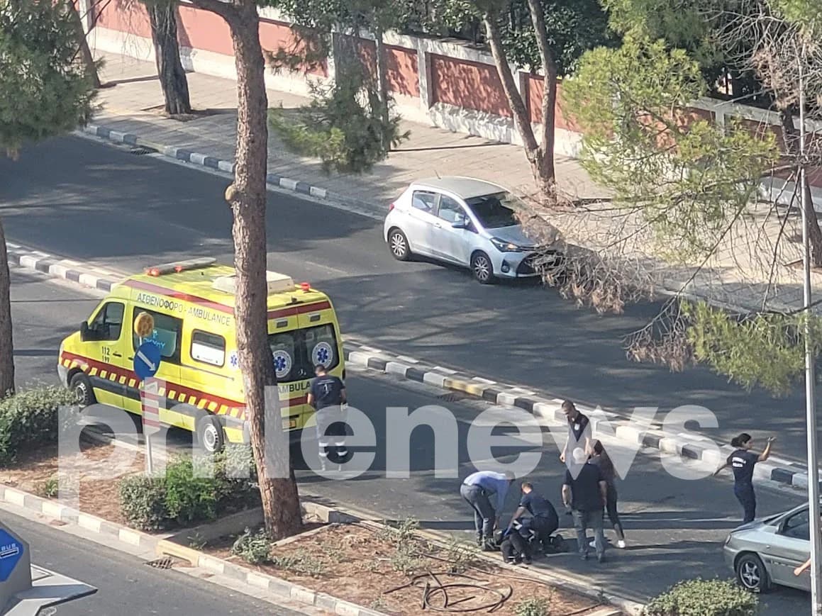 תאונת דרכים בניקוסיה: אישה נפצעה מפגיעת רכב