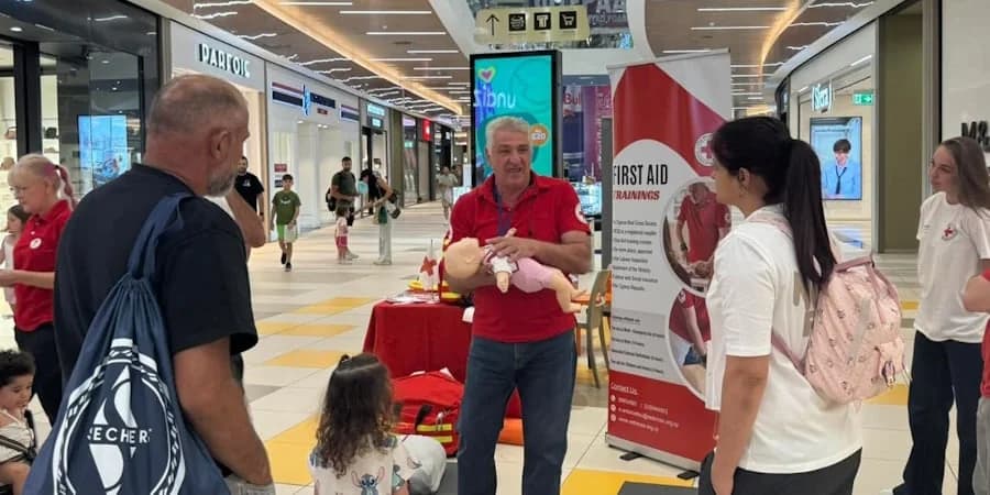 Cyprus Red Cross Celebrates World First Aid Day