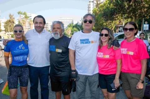 Hundreds Participate in Limassol Cycling Tour