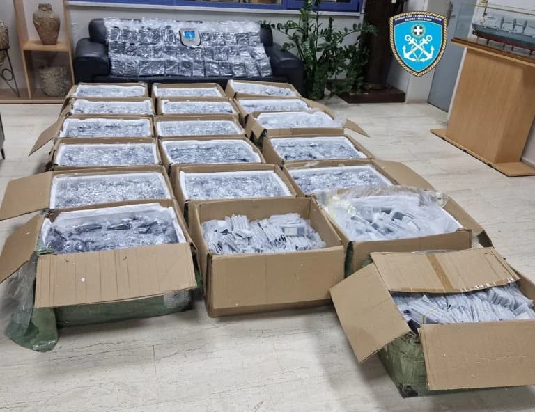 Chios: Zwei Türken mit 12.500 Handys verhaftet – Ermittlungen wegen Mafia-Verbindungen