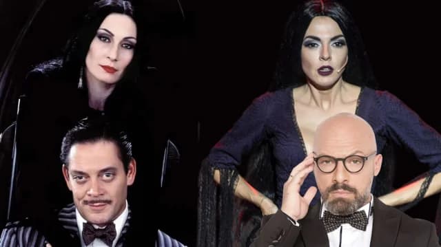 Nikos Moutsina: In "Die Addams Family" mit Maria Solomou