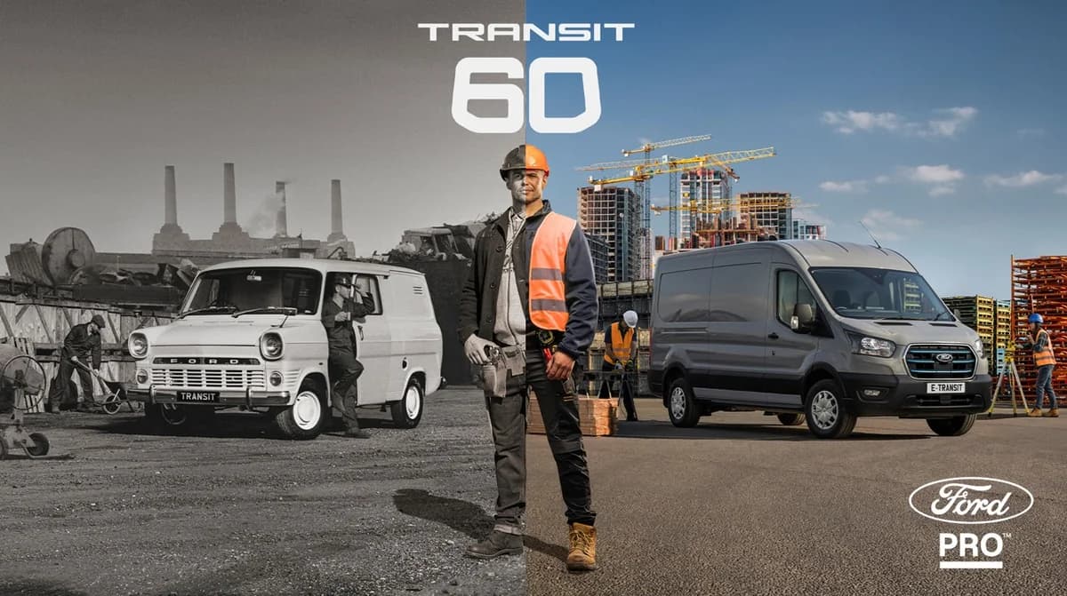 פורד טרנזיט: 60 שנה כשותף עסקי מהימן באירופה