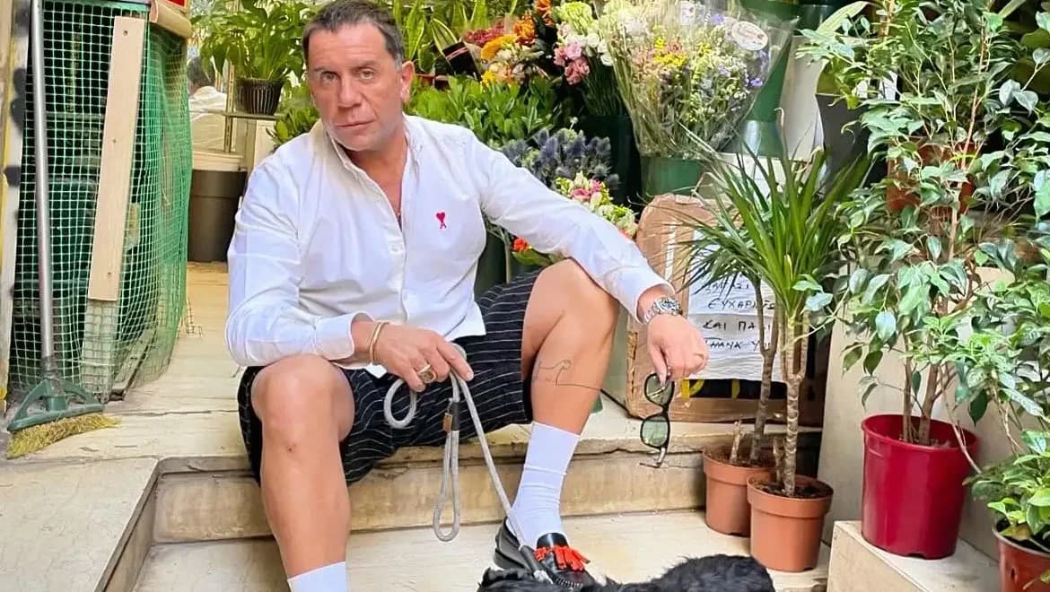 Γιώργος Μαζωνάκης: Θλίψη για την απώλεια του σκύλου του