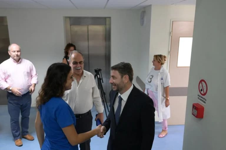 N. Androulakis besucht Krankenhaus Kythira, betont die öffentliche Gesundheit