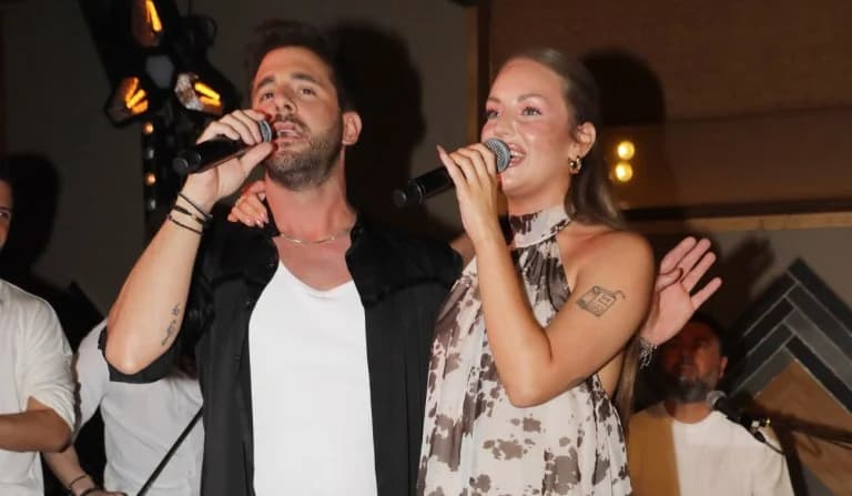 Andromachi y Giorgos Livani: Boda y Bautizo el 5 de Octubre