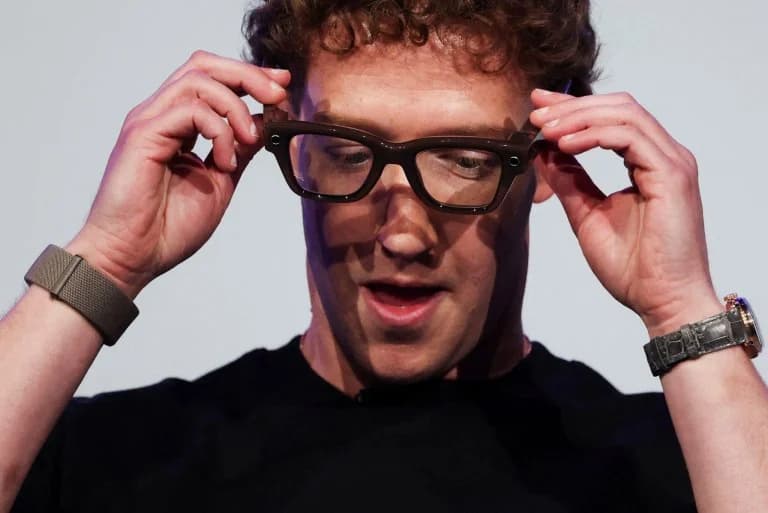 Meta lanza gafas inteligentes con pantalla e IA