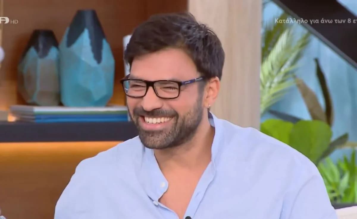 Andreas Georgiou: 'No puedo amamantar al bebé, de lo contrario lo haría'