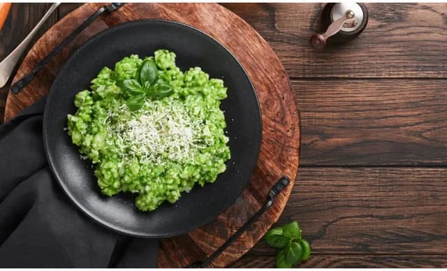 Receta de Risotto Italiano con Pesto