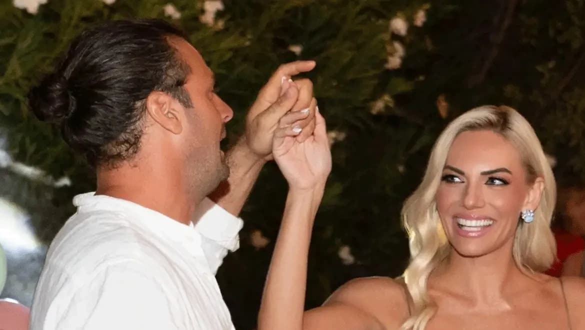Ioanna Maleskou: Fotos von der Taufe ihrer Tochter