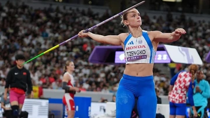 Tzengko Fünfte im Speerwurf-Finale