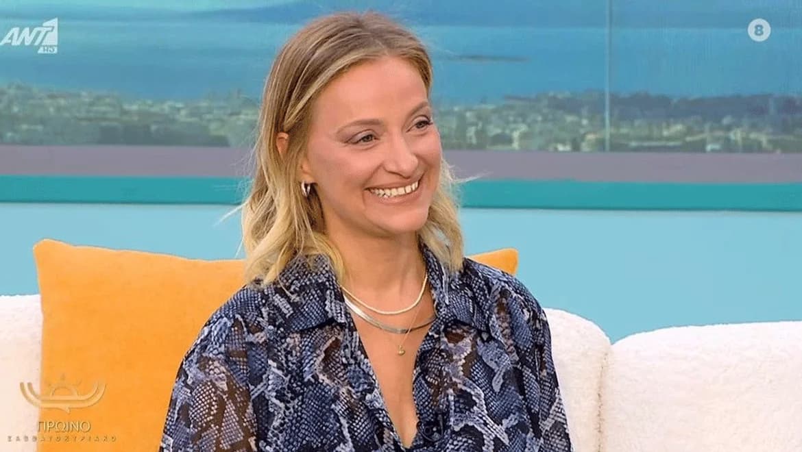 Lena Drosaki: 'Mein Sohn fragte mich, warum ich allein bin'