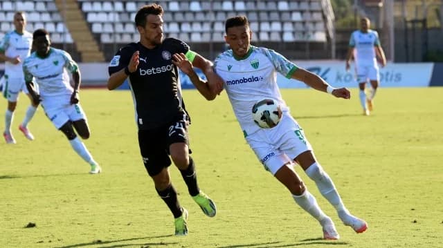 Levadiakos - OFI 1-0 (1er Tiempo), Partido en Vivo en Livadeia