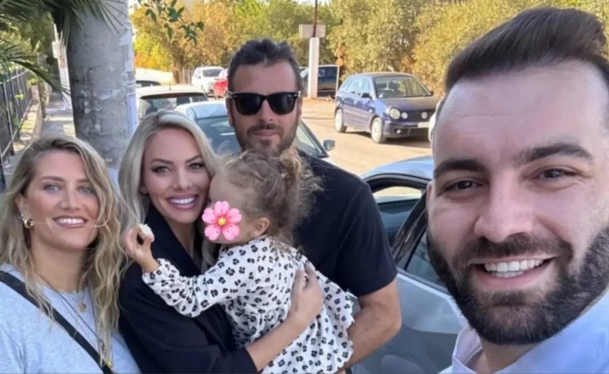 Ioanna Maleskou: Familienfoto weist Trennungsgerüchte zurück