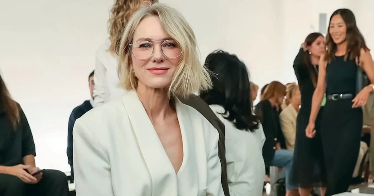 Наоми Уоттс: Потрясающее появление на показе Calvin Klein