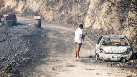 Ζημιές €40 εκατ. από την πυρκαγιά στην ορεινή Λεμεσό