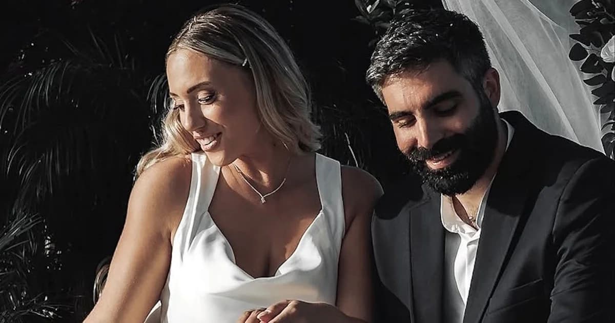 Anna Korakaki heiratete Giannis Chalkiadakis