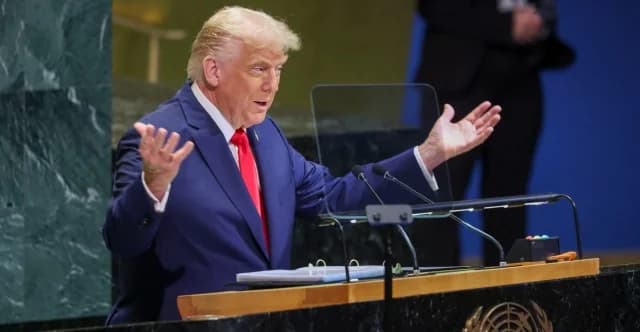 Trump: Technische Probleme bei UN-Rede