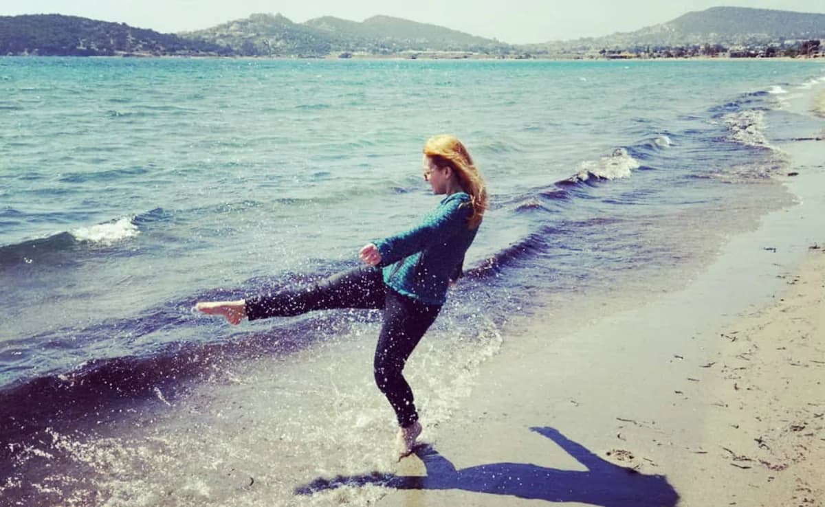Vera Makromaridou: Pregnant with her first child!