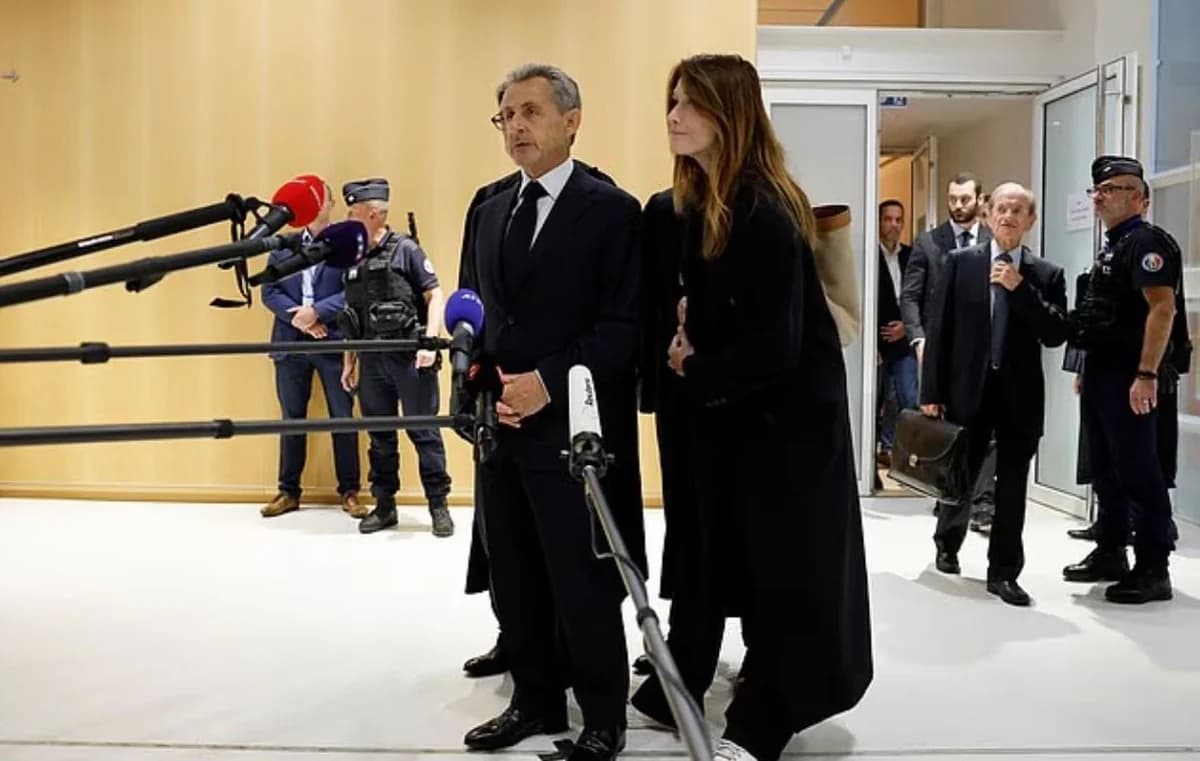 Sarkozy: 'Dormiré en prisión, pero con la cabeza en alto'