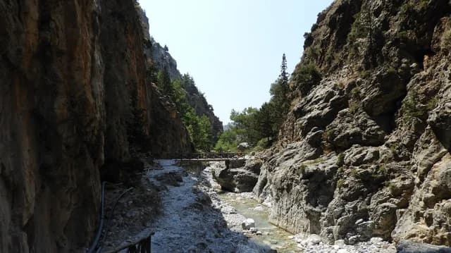 Κλείνει το Φαράγγι της Σαμαριάς τη Δευτέρα λόγω κακοκαιρίας