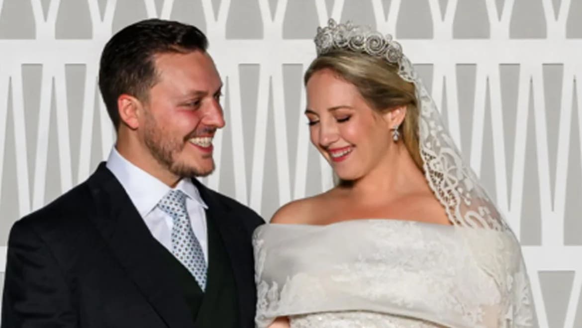 Theodora Niarchos feiert Hochzeitstag mit Matthew Kumar