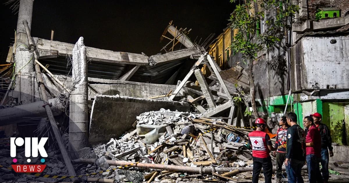 אינדונזיה: מרוץ נגד הזמן לאיתור 90 תלמידים בהריסות פנימייה