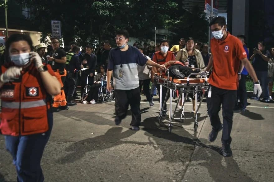 菲律宾：6.9级地震已致至少72人死亡